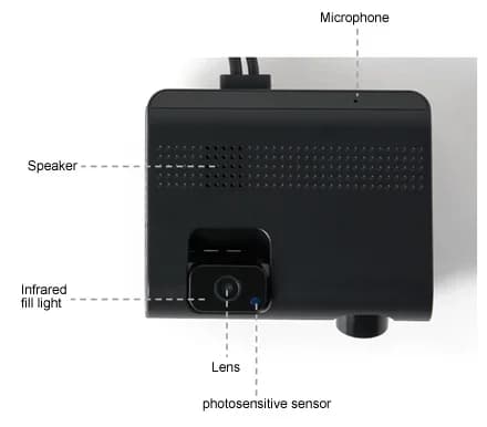 Dash Cam a doppia lente Posizione GPS in tempo reale Videoregistratore vivace Dash Cam per auto 4G