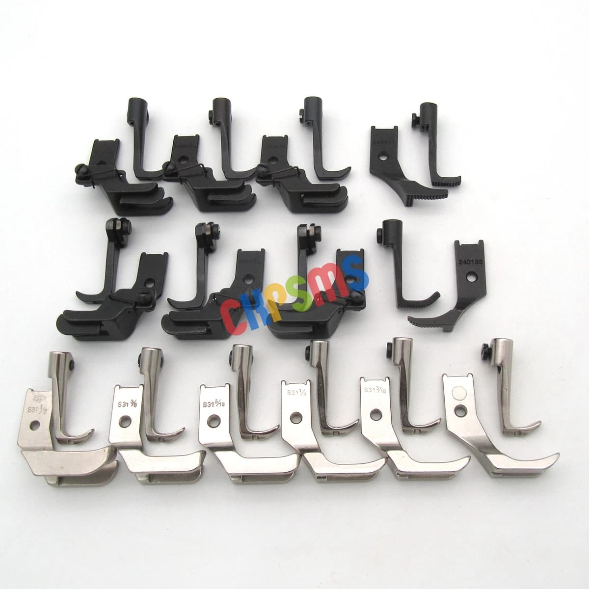 14SET # KP-WF14 Piedini da passeggio Set PER SEIKO LSW-8L STH-8BLD.JUKI LU-1508 LU-1510 LU-1560, TYPICAL GC0617D,ZOJE ZJ0628