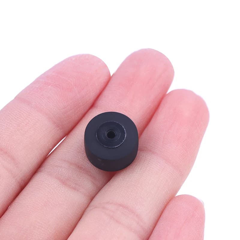 1 Pezzo Rullo di Pressione in Gomma 13.5x8x6.8x2mm per Registratore a Nastro, Movimento Cassette, Accessorio per Lettore Audio Radio