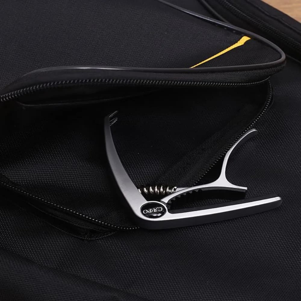 Zaino per Ukulele da 21/23/26 Pollici con Tracolla Regolabile, Doppie Cinghie, Borsa per Mini Chitarra Impermeabile con Maniglia, Custodia per Strumento