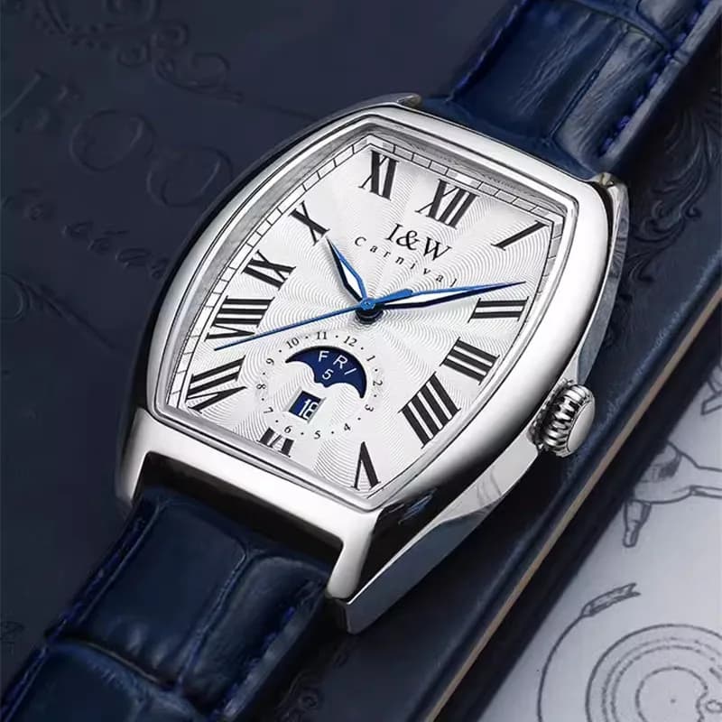 CARNIVAL I&W Orologi meccanici da lavoro per uomo Orologi da polso automatici con movimento MIYOTA di lusso di marca Orologio da uomo impermeabile Reloj Hombre