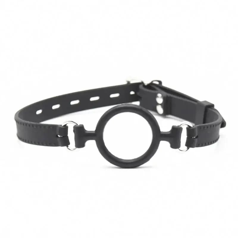 [TG823]Adult Products Oral Restraints Band Bondage O Ring Open Mouth Gag Ball Sex Toys For Couples Accessories Leather