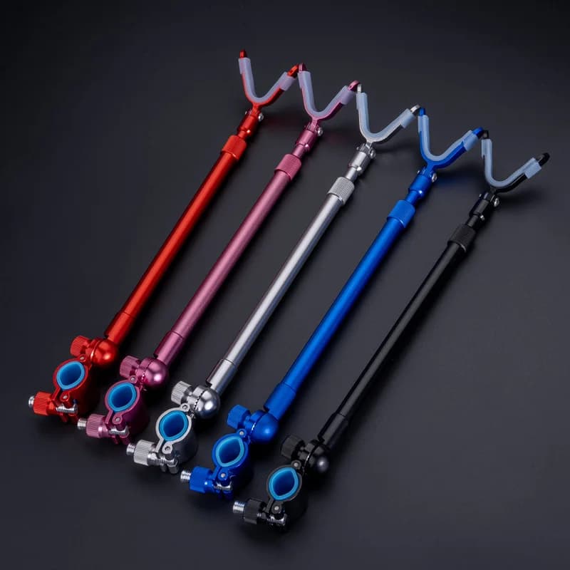 LINNHUE accessories battery bracket suspension back support fishing rod multifunctional aluminum-magnesium alloy tip