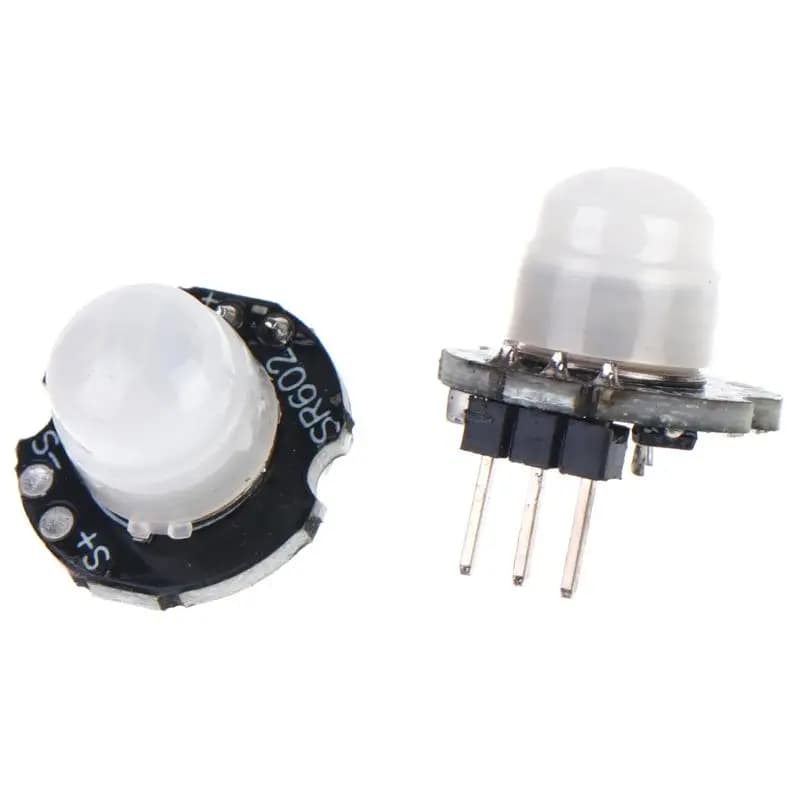 1/3/5Pcs SR602 MINI Motion Sensor Detector Module Pyroelectric Infrared PIR Kit Sensory Switch Bracket For Diy With Lens
