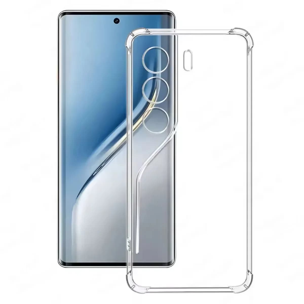 Custodia morbida in TPU per Tecno Camon 40 Pro 4G 40Pro Camon40 Camon40Pro 2025 Airbag Cover Smartphone Telefono Custodia protettiva posteriore