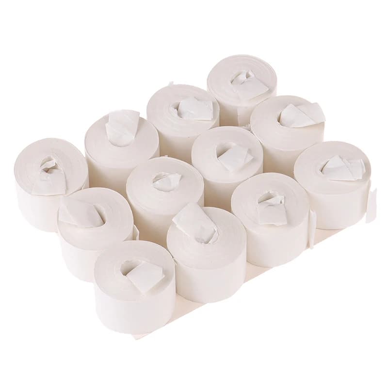 Bocca Bobina di Carta (Bianco) 12 Pz/pacco 19 Metri di Alta Qualità Vomito di Carta Trucchi Magici Primo Piano Mago di Strada Magia Accessori