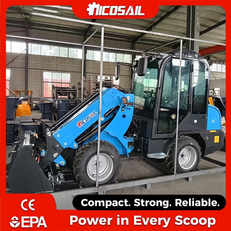 All Terrain Telehandler Loader 4x4 Drive Diesel Engine 5 Ton 15m Lift Height Construction Mining telescopic loader