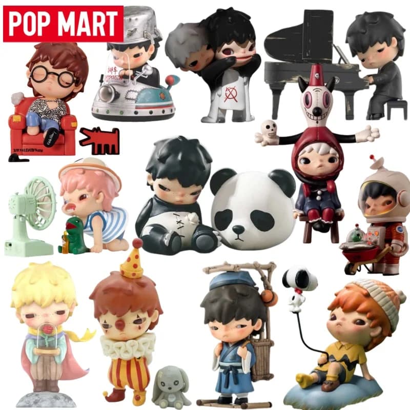 POP MART Hirono Product Collection Simper Series Blind Box Anime Figure Limited Edition Designer Doll Collection Trendy Toy Gift