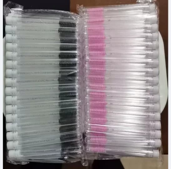 20pcsEyebrow Brush Applicator EyeLash BrushesTube for Eyelash Extension Mascara Wands Disposable ReusableEyelashes Brush