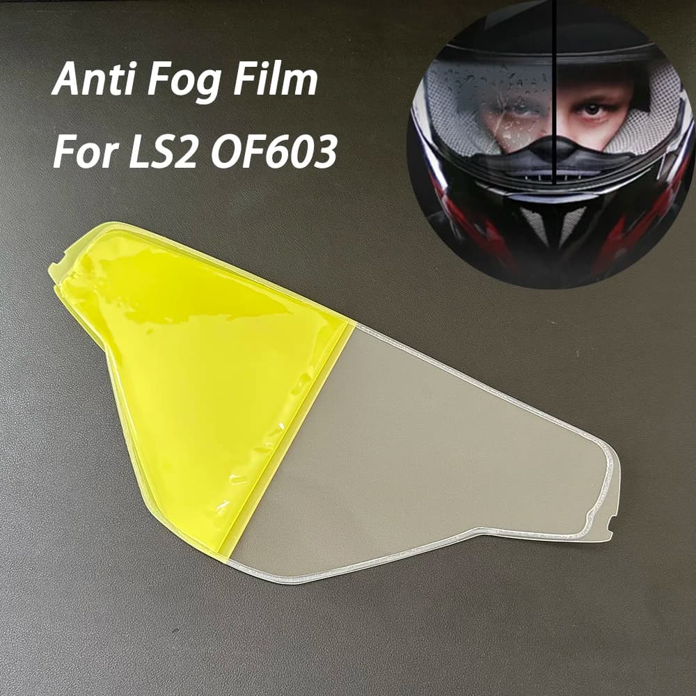 Helmet Visor Film Anti Fog Fit for LS2 OF603 Lens Anti Fog Film Motorcycle Helmet Accessories