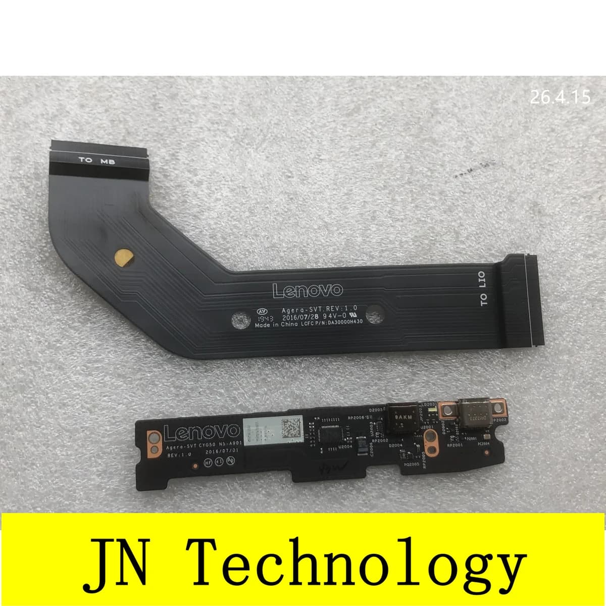 New original for Lenovo Yoga 910-13IKB laptop USB Type-C Board / Cable 5C50M35042