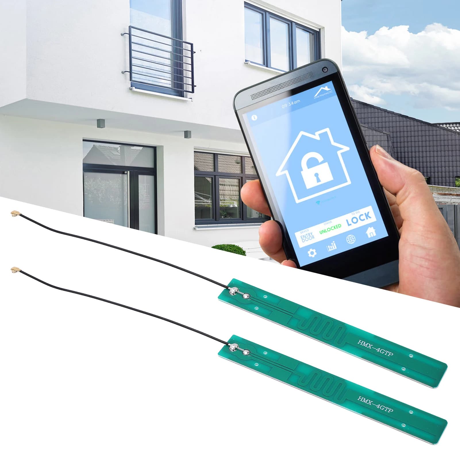 NZ‑4G‑PCB‑011 LTE 4G Wireless Antenna High Gain Internal Antenna PCB ETC Antenna ETC Antenna PCB Antenna WiFi Antenna