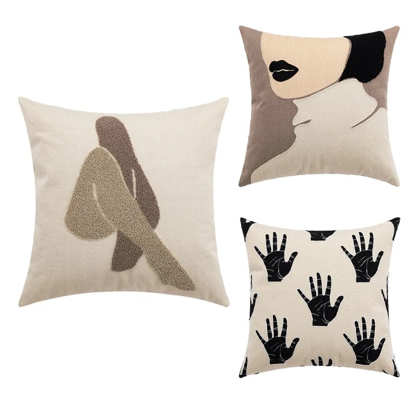 Astrazione nordicaGetta cuscino per federa Federa per cuscino decorativa moderna Pillowca A0KC