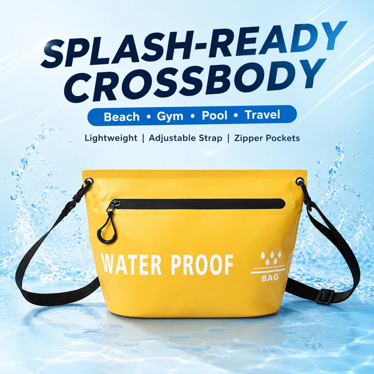 5L Waterproof Dry Bag Travel Handbag Pack Wash Sack Swimming Rafting Kayaking River Trekking Floating Boating Water Bags