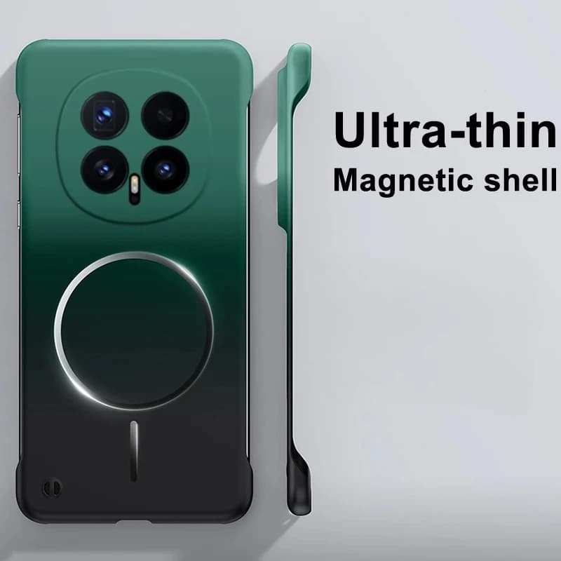 Custodia Magnetica Sottile Senza Cornice con Effetto Sfumato per Honor Magic 8 Pro, Cover Protettiva Ultra Sottile in PC Rigido Compatibile con Magsafe per Honor Magic 8 Pro