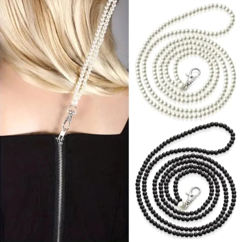 [YUDurable Strumento di aiuto per cerniera con perline 2 in 1 per donna, facile assistenza con cerniera per abiti e tute Strumento di estensione