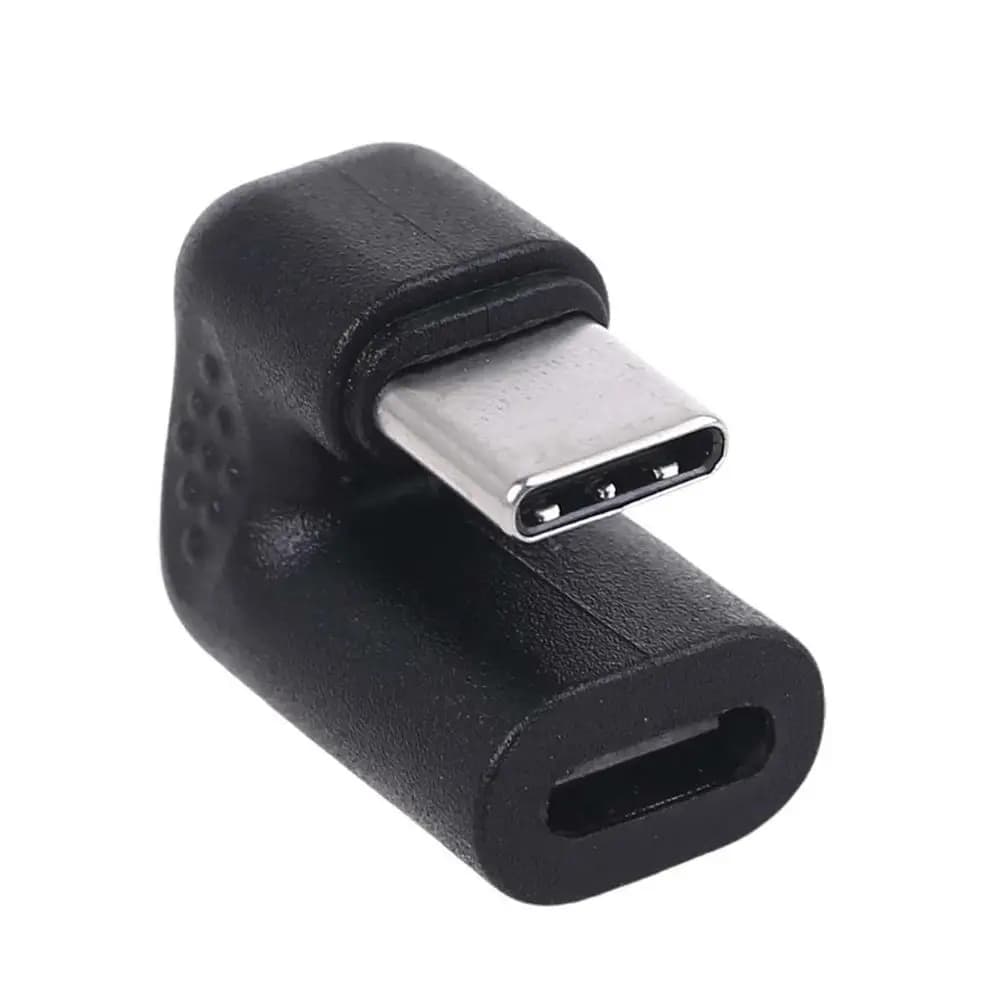 180 Degree 360° Angled Micro USB Data Transmission Converter Type C Male To Female USB-C Converter Adapter U-shaped