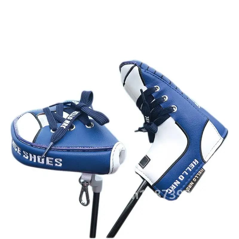 1 copricapo per mazza da golf per mazze e putter a lama, copertura morbida ed elasticizzata per putter con fibbia a sgancio rapido