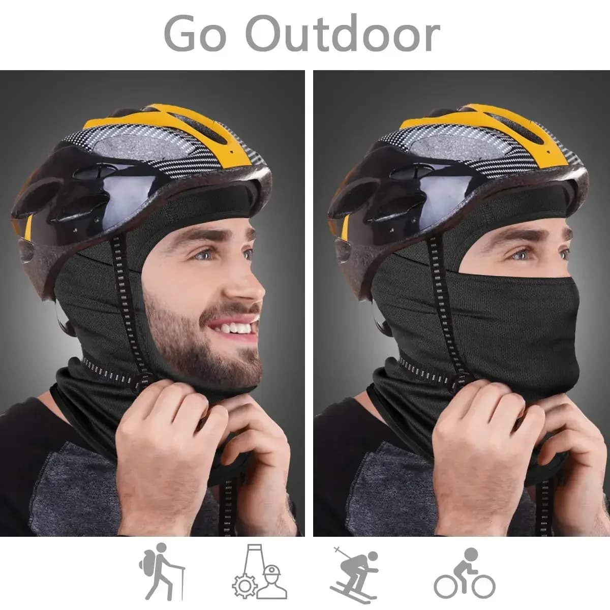 2026 Breathable Balaclava Ski Mask Full Face Cover for Men Women Skiing Outdoor Sports Winter Warm Windproof Cold Weather Mask