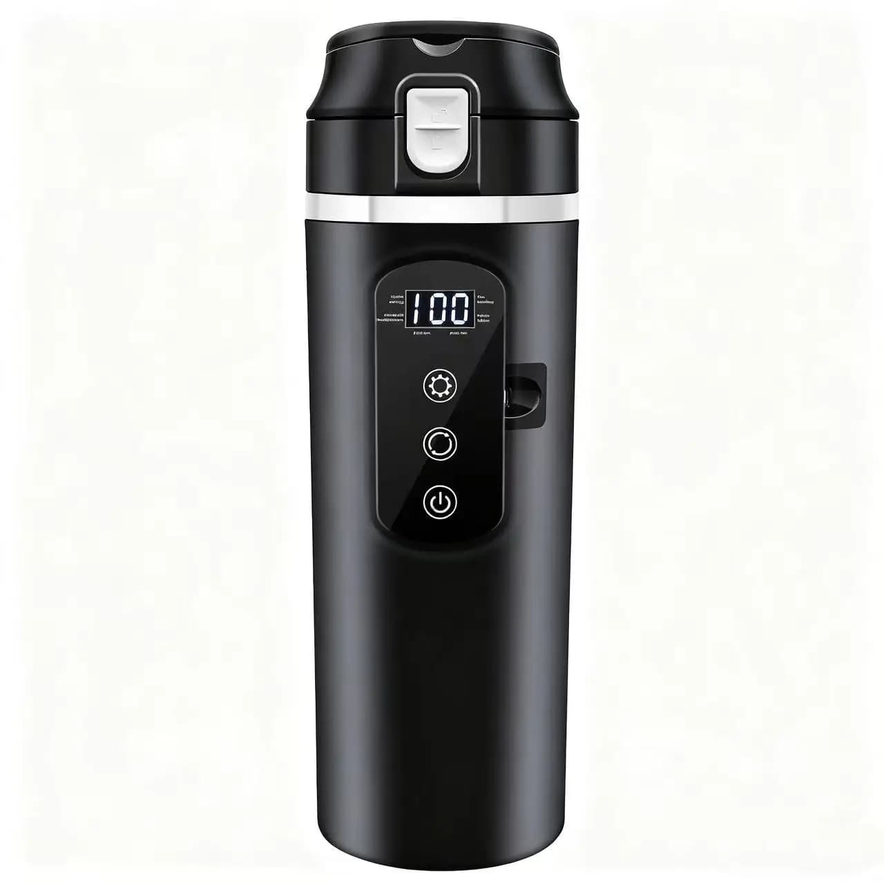 Electric kettle 12V/24V Universal heated cup mounted on vehicle with 304 stainless steel