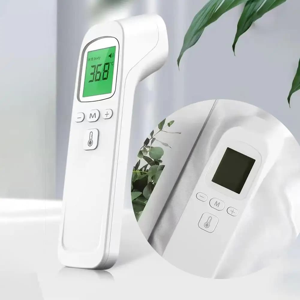 Termometro IR senza contatto, termometro digitale a infrarossi per uso medico, termometro per misurazione rapida della temperatura