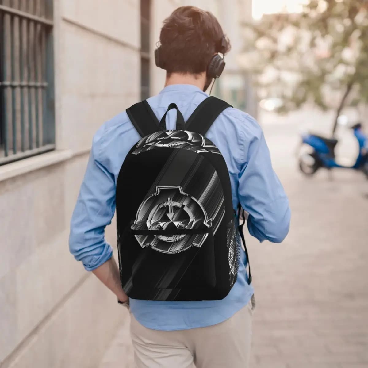 SCP Foundation MTF Zaino per studenti Borsa per libri Borsa per la scuola per bambini Borse a tracolla per laptop per uomo e donna