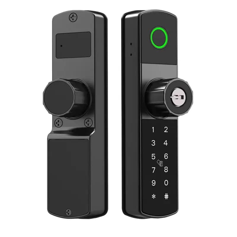 Serratura Elettronica Intelligente A25F-Tuya Wifi con Sblocco Biometrico, Impronta Digitale, Carta Intelligente, Password e Chiave