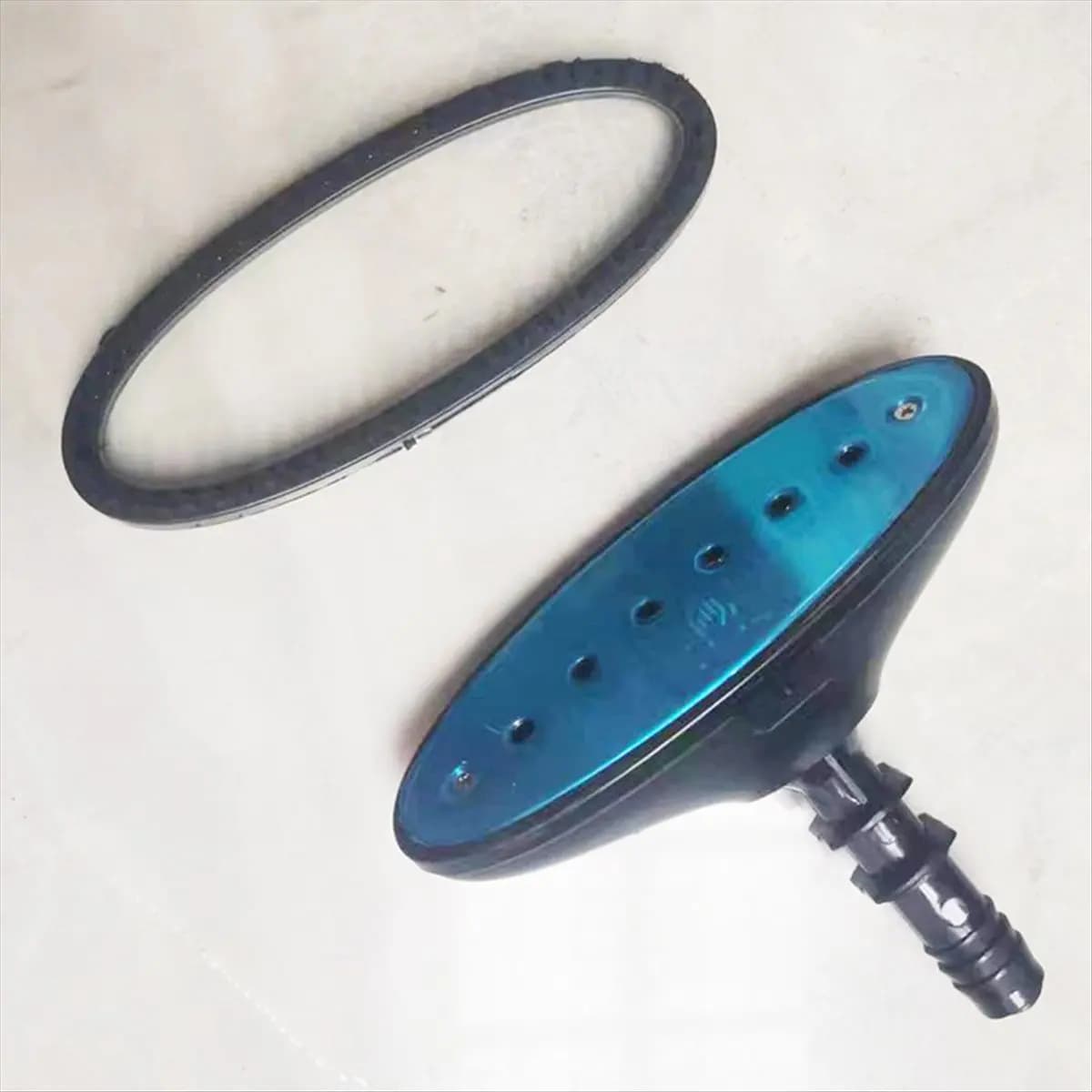 FSLH Piroscafo universale per indumenti Ugello vapore lungo con spazzola Strumento da stiro portatile per accessori di ricambio per vestiti per la casa