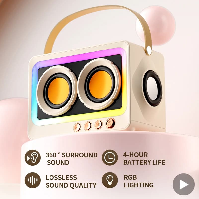 Portatile Caixa De Som altoparlante Bluetooth Wireless HIFI Sound Box musica Mini Blootooth Bocina Mp3 Audio Coluna TWS colonna deflettore