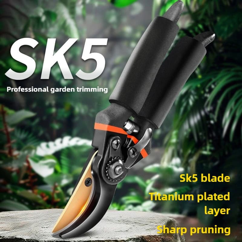 Forbici da Potatura Multifunzionali, Attrezzi da Giardinaggio Resistenti e Ultra Affilati, Cesoie Professionali da Giardino