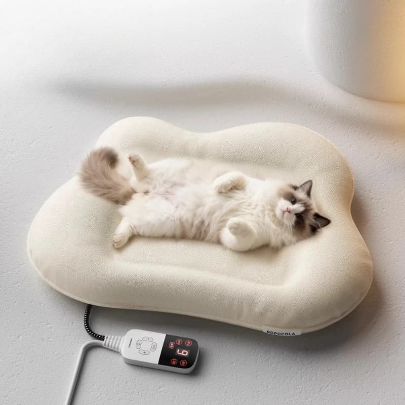 Timing Pet Electric Blanket Cat Beds Special Dog Mats Kitten Warm Winter Electric Mattress Temperature Control Heating Pad