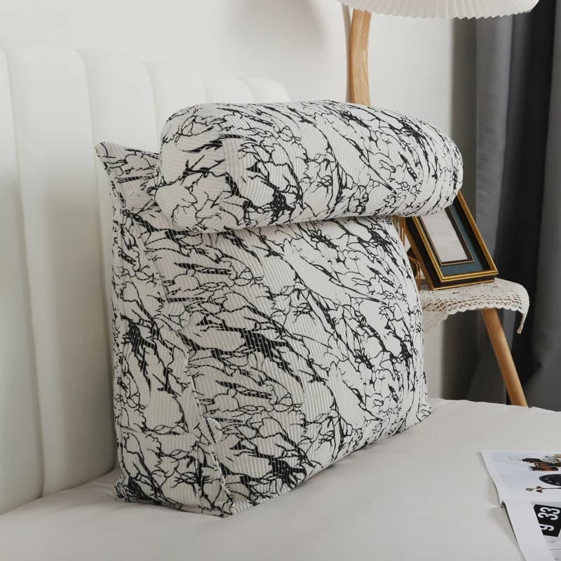 Cuscini Decorazione Maison Cuscino per divano regolabile Cuscino per testiera Schienale Supporto lombare staccabile e lavabile