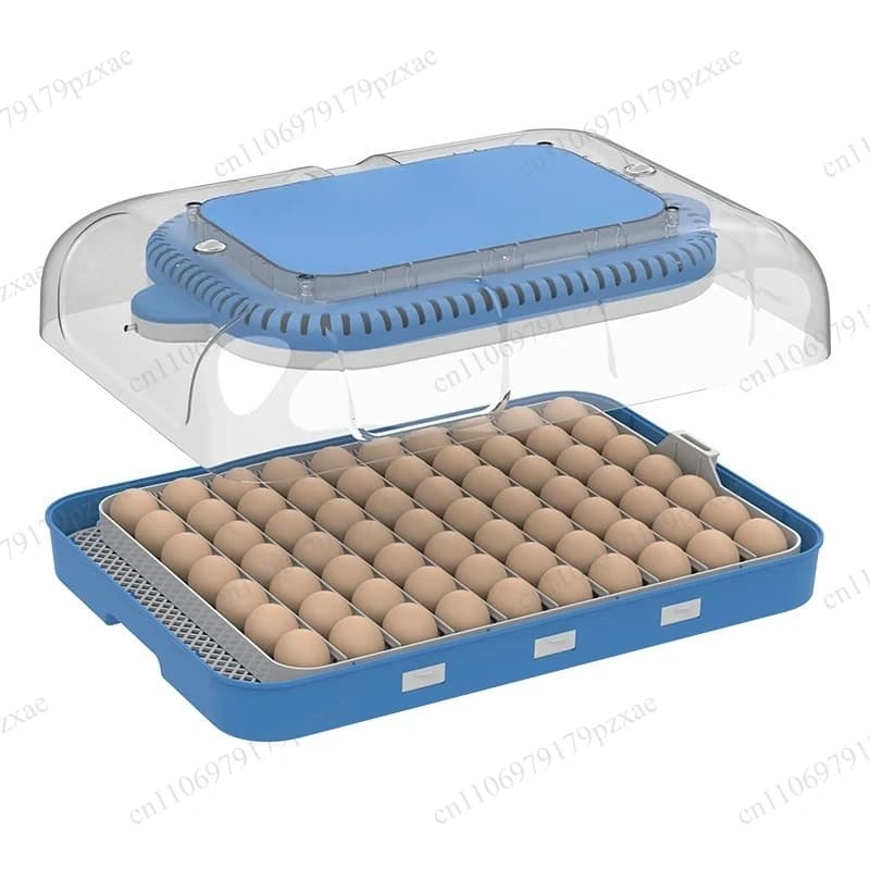 70 Mini Solar Egg Incubator with Solar Panel, Automatic Smart Chicken Egg Hatching Machine