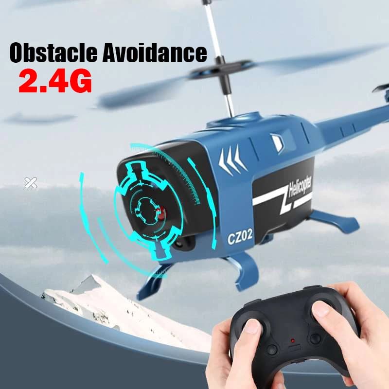 2.4G Rc Helicopters 3.5CH Remote Controlled Airplane with Lights Avoiding Obstacles Drone Remote Controlled Aircraft Toys for Boy's Gift