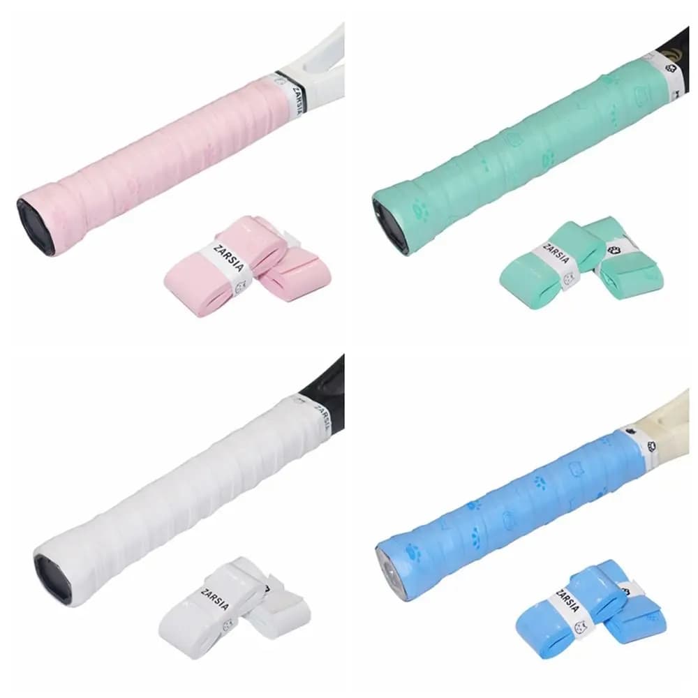 Overgrip per Racchette da Tennis e Badminton con Motivo Artigli di Gatto, Assorbente, Antiscivolo, Carino, per Sport all'Aperto