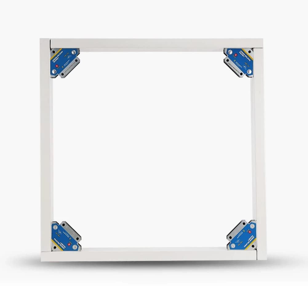 4 Pezzi Supporti Magnetici per Saldatura da 50KG, Fissatori Angolari a Freccia per Saldatura, Posizionatori Magnetici 45/90/135 Gradi ° Strumento di localizzazione ausiliario multi-angolo