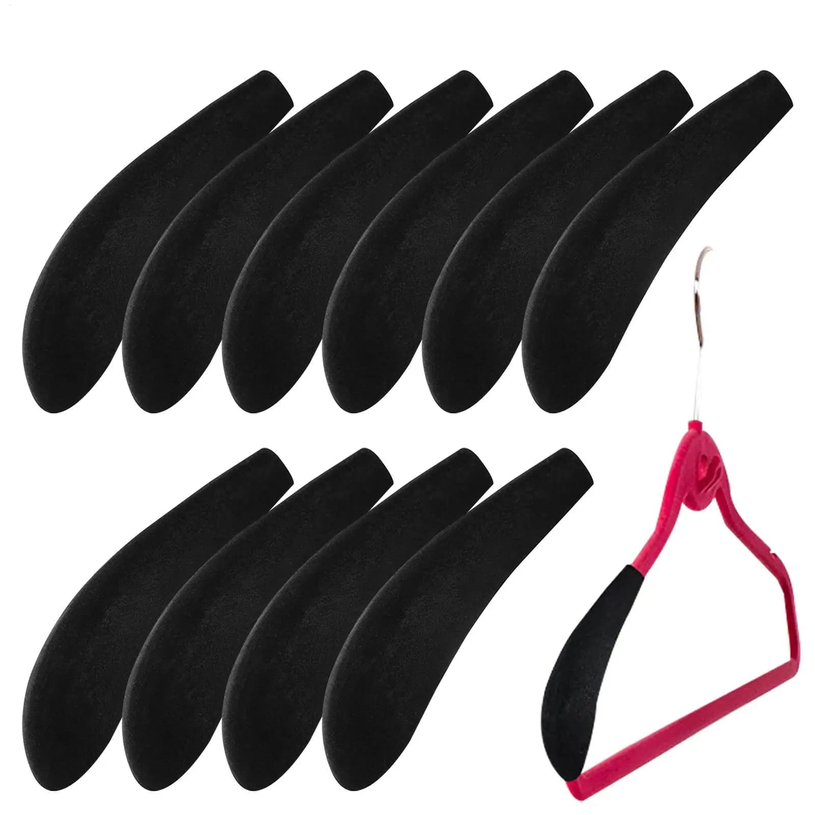 Protezioni per Spalle per Appendiabiti (10 pz) - Cuscinetti Anti-Impronta per Abiti, Maglioni e Vestiti - Per Appendiabiti Standard