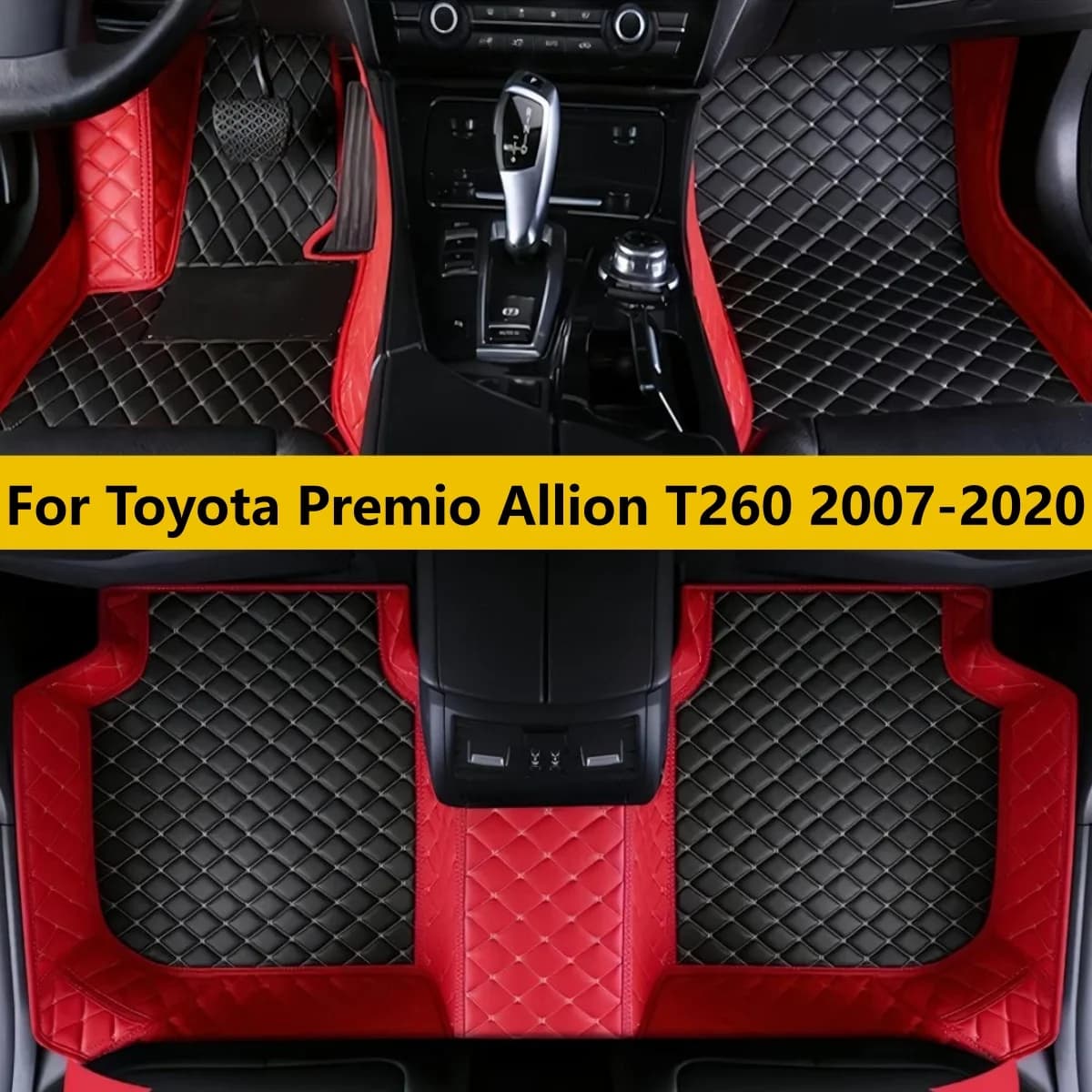 Tappetini auto Per Toyota Premio Allion T260 2007 2008 2009 2010 2011 2012 2013 2014 2015 2016 2017 2018 2019 2020 Auto Zerbino Tappeti