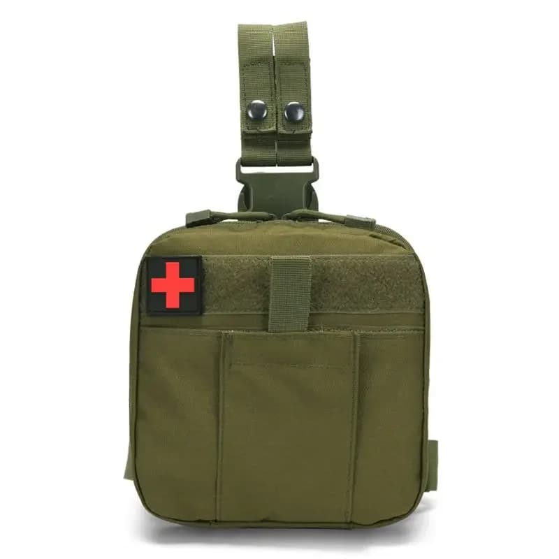 Kit medico borsa borsa Kit di pronto soccorso campeggio all'aperto caccia strumento di sopravvivenza Leg Pack, zaino, borsa a tracolla