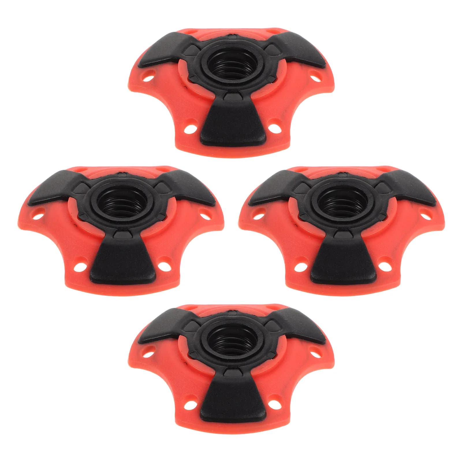 Set di 4 Cuscinetti per Bastoncini da Trekking, Resistenti al Freddo e Bicolore, per Neve e Fango, Accessori per Escursionismo e Campeggio
