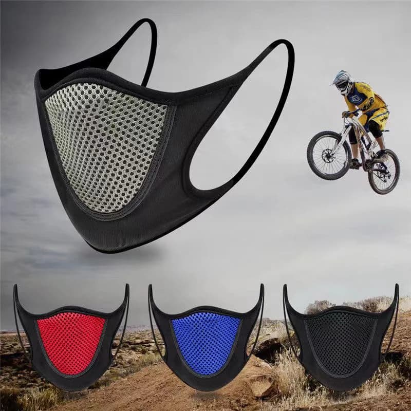 New Safety Working Hiking Masks Sport Face Mask With Filter Activated Carbon Running Cycling Riding Mask Equipment