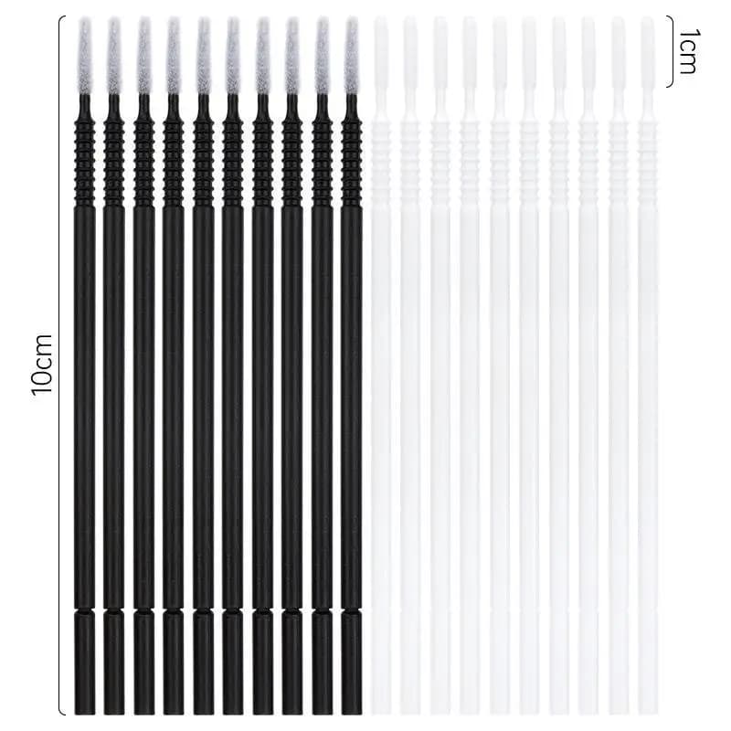 New 50 Pcs Disposable Micro Brush Mascara Wands Applicator Lash Removing Swab Microbrush Eyelash Extension Makeup Brushes Tools