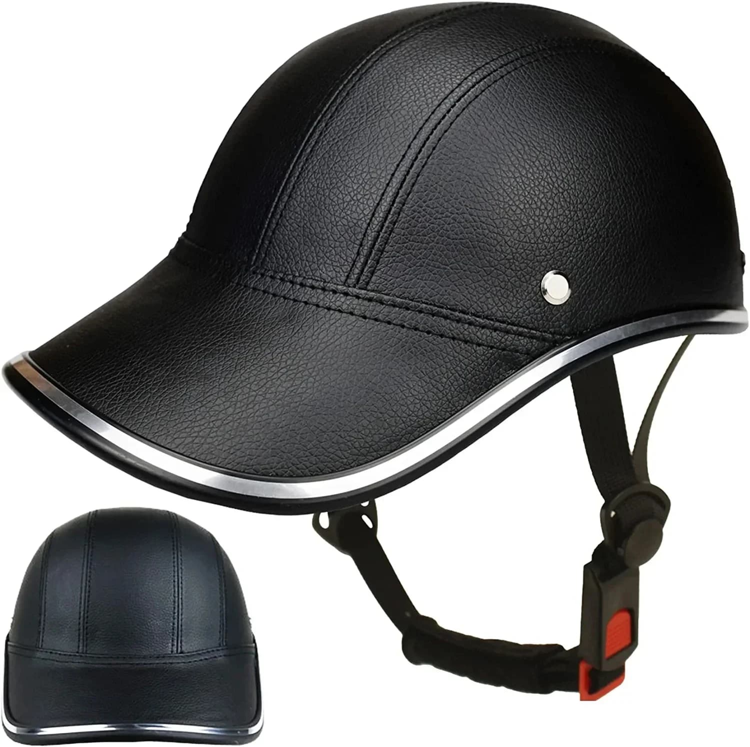 Bicycle HelmetMoto Motocross Electric BikeABS Leather Safety Helmet Bicycle Safety Helmet Bike helmet with adjustable shoulder strap