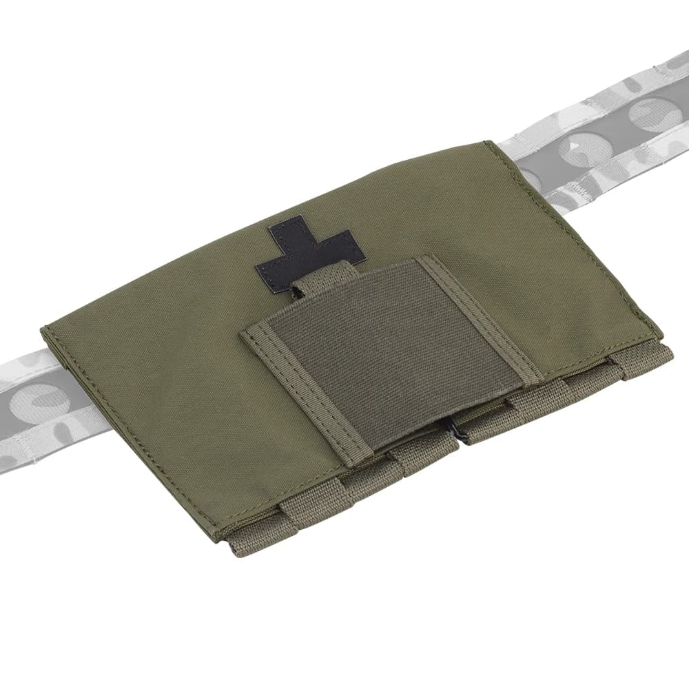Custodia medica tattica Custodia medica gonfiabile Piccola borsa da cintura MOLLE EDC a sgancio rapido stile LBT9022 per il campeggio