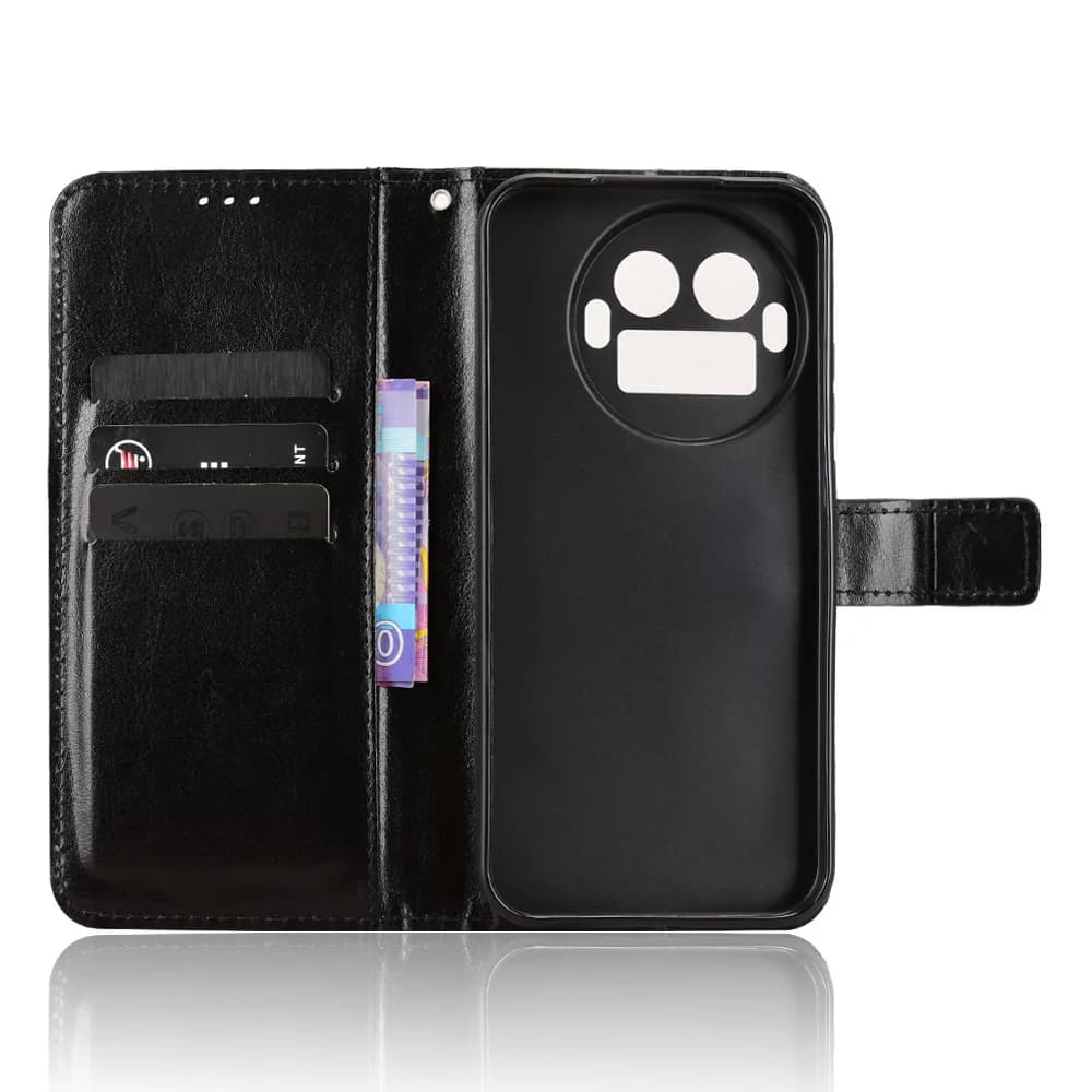 Custodia di lusso a portafoglio in pelle PU con cordino e supporto per OPPO Realme GT8 Pro 5G, borsa protettiva per telefono OPPO Realme GT8 Pro