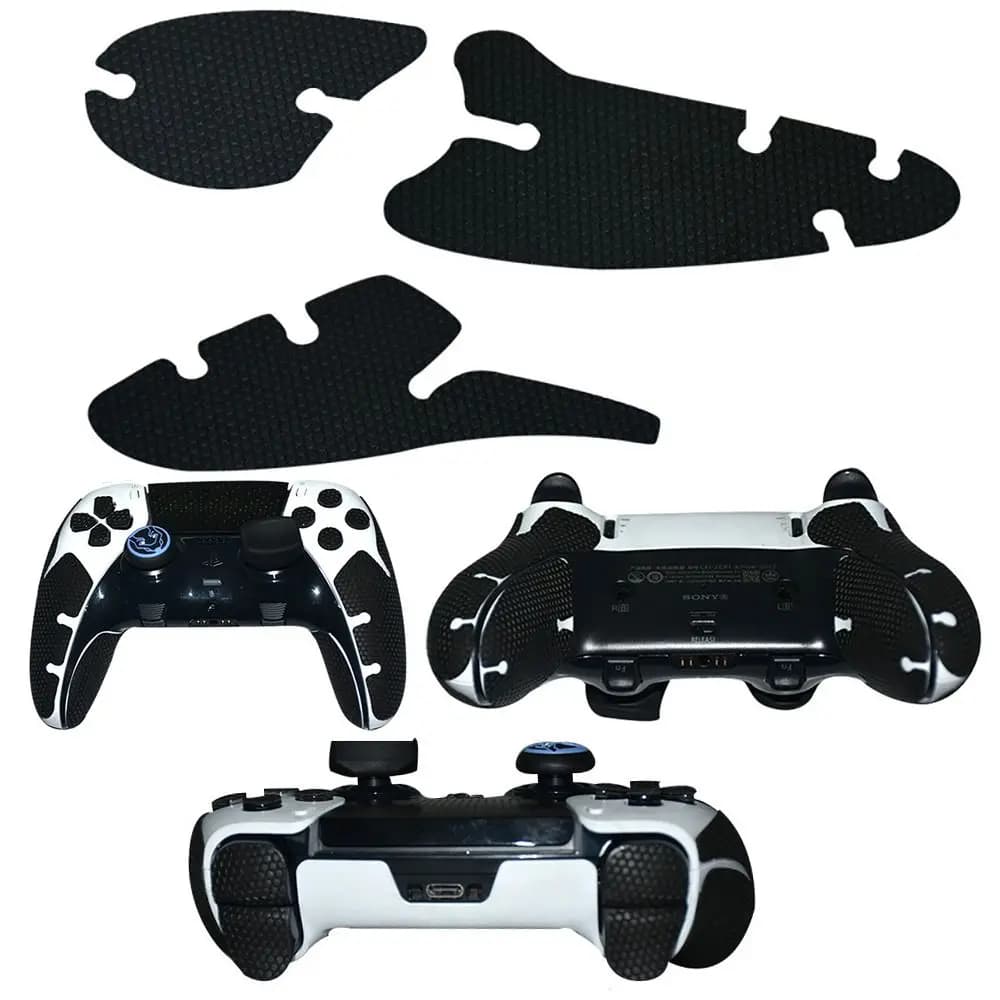 Adesivo protettivo antiscivolo Accessori per giochi Impugnatura in silicone Pelle comoda antipolvere per controller PS5 EDGE