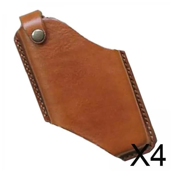 PU Leather Sports Cellular Bag with Belt Passer for Hiking and Mountaineering