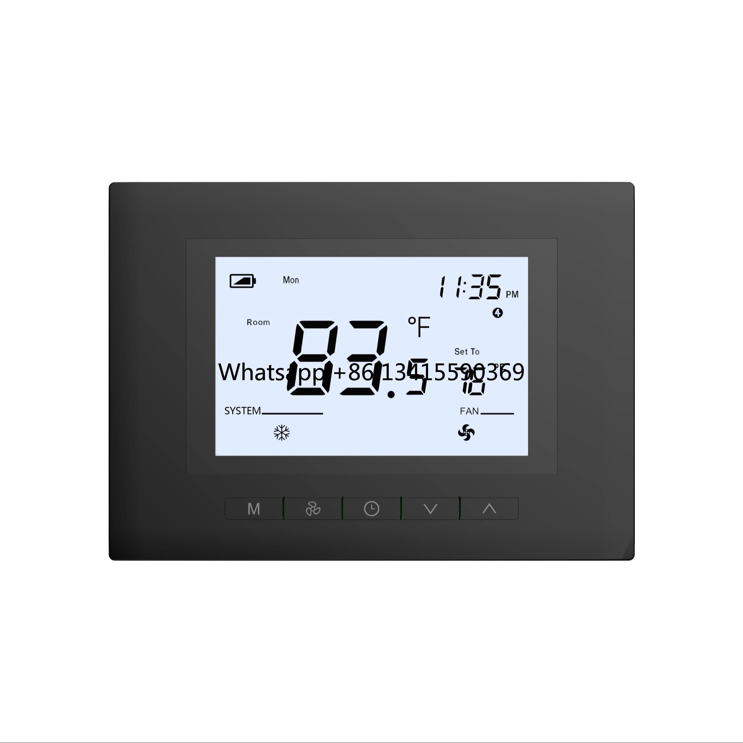 Termostato programmabile monitr per condizionatore d'aria in tempo reale 32 ° F 150 ° Analizzatori di gas di riscaldamento e raffreddamento con display della temperatura F