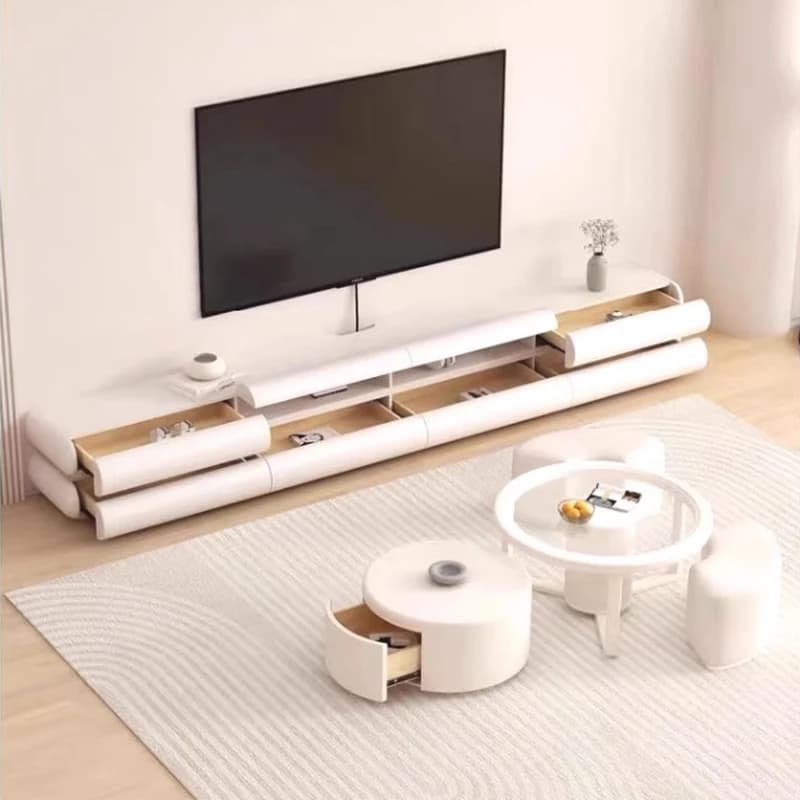 For Nordic Designer Tv Stands Aesthetic Wood Universal Organizer Modern Tv Table Console Monitor Suporte Para Trendy Furniture