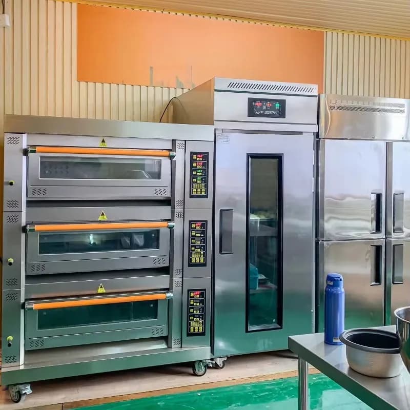 Deck Oven Commercial Bakery Oven Stone Deck Electric Multi-deck Baking Equipment for Bread Pizza Pastry Restaurant Kitchen OME